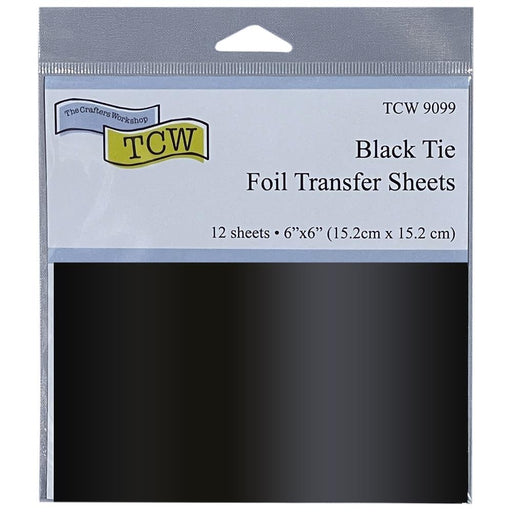 TCW Foil Transfer Sheets Black tie