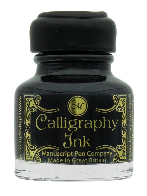 Manuscript Calligraphy Ink Black. 30ml 