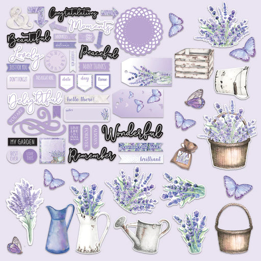 Lavender Love Collection Ephemera Set 