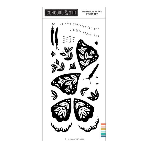 Concord & 9th Stamp Set Whimsical Wings