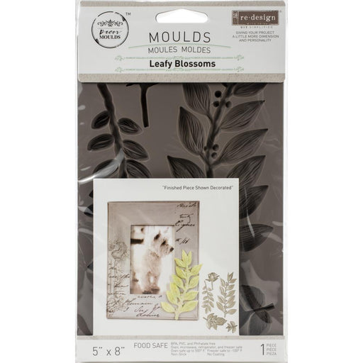 Prima Marketing Re-Design Mould 5"x10" Leafy Blossoms