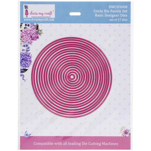 Dress My Craft Circle Die Set.
