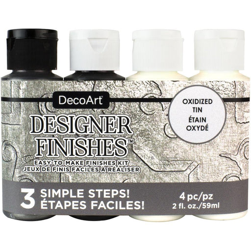 DecoArt Designer Finish Kits Oxidised Tin