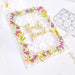 Greeting card using stamp, stencil and die from The Pinkfresh Studio Lily Frame set.
