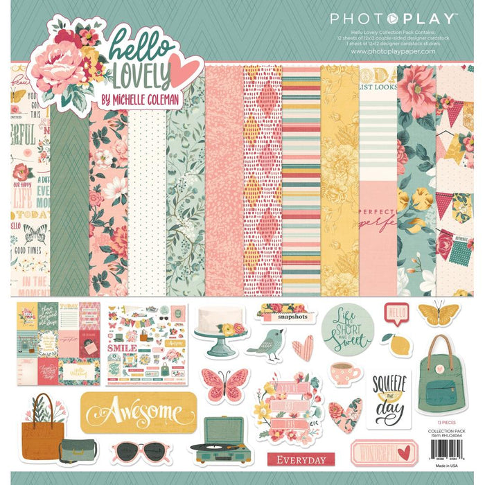 PhotoPlay Collection Pack 12"x12" Hello Lovely