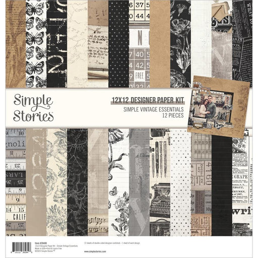 Simple Stories 12x12inch Paper Collection Simple Vintage Essentials