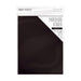 Craft Perfect A4 Satin Effect Mirror Cardstock Black Velvet