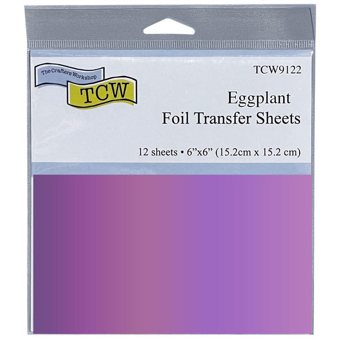 TCW Foil Transfer Sheets Eggplant