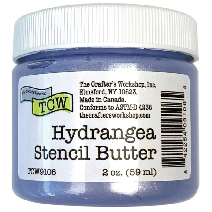 The Crafters Workshop Stencil Butter. Hydrangea