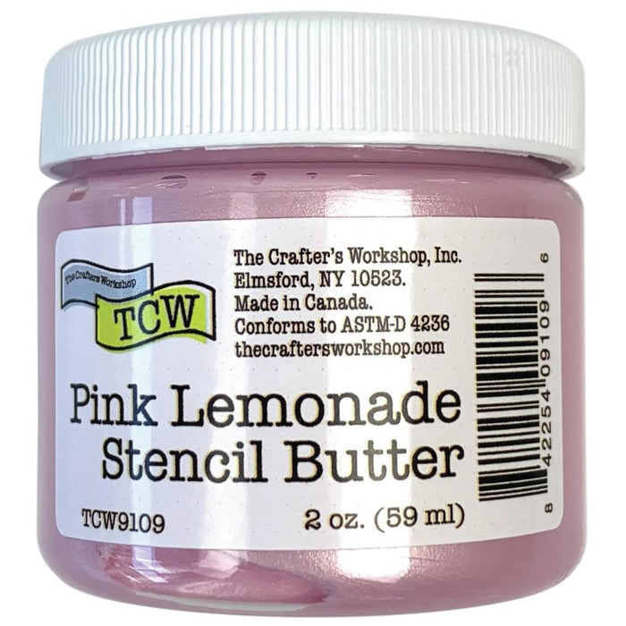 The Crafters Workshop Stencil Butter. Pink Lemonade