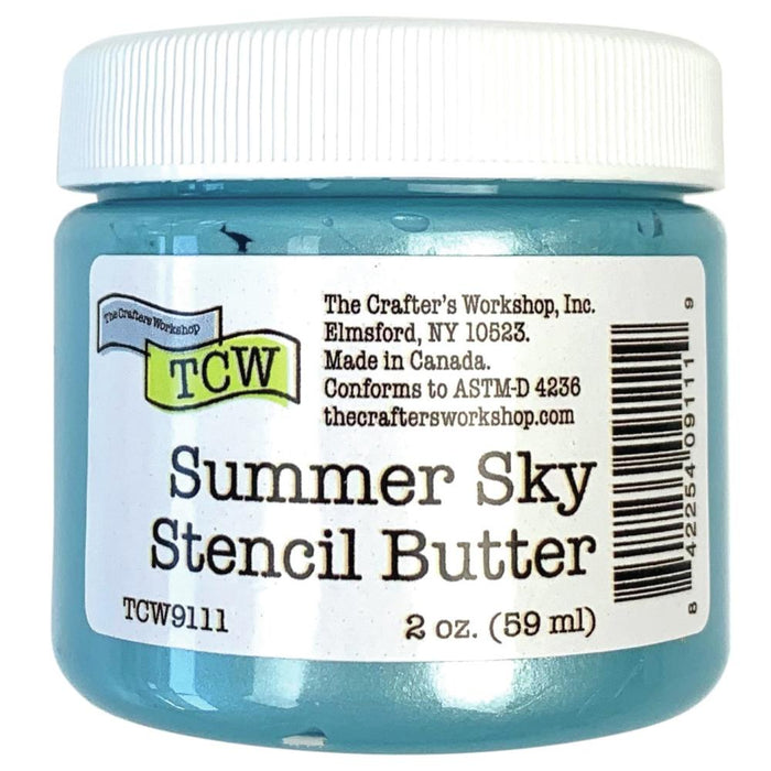 The Crafters Workshop Stencil Butter Summer Sky