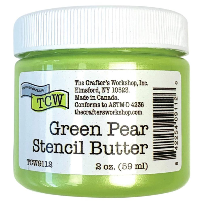 The Crafters Workshop Stencil Butter Green Pear