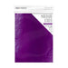 Craft Perfect A4 High Gloss Mirror Cardstock Electric Purple