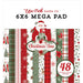 Echo Park 6x6 inch Mega Paper Pad Christmas Time