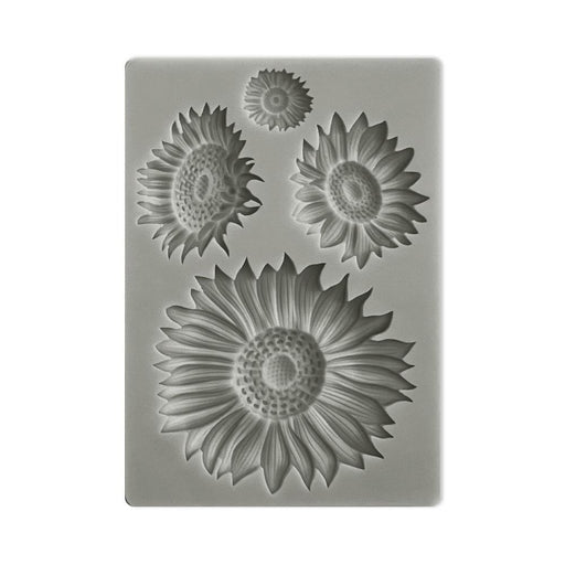 Stamperia Silicone Mould Sunflower Art Sunflowers  KACM09