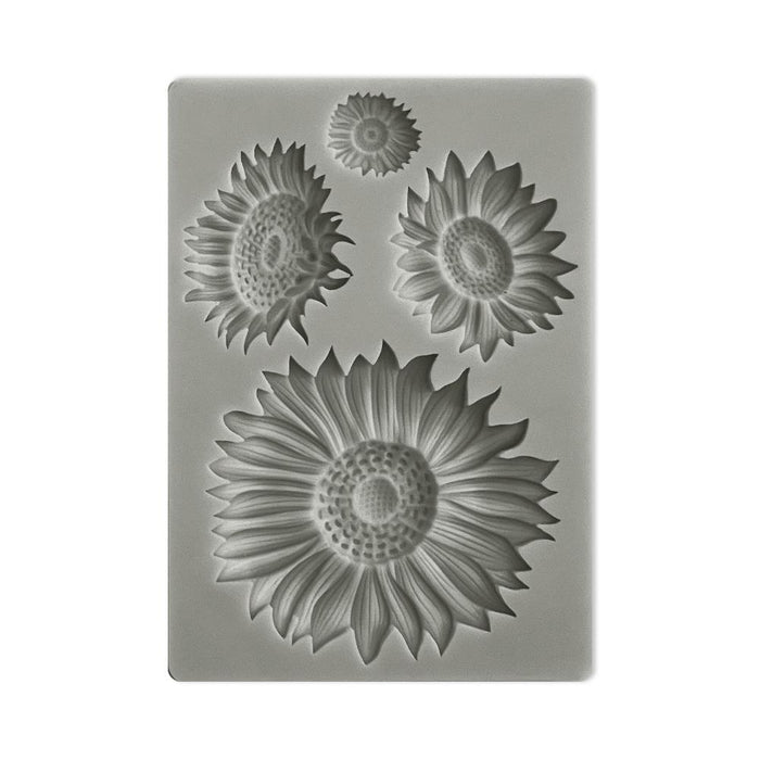 Stamperia Silicone Mould Sunflower Art Sunflowers  KACM09