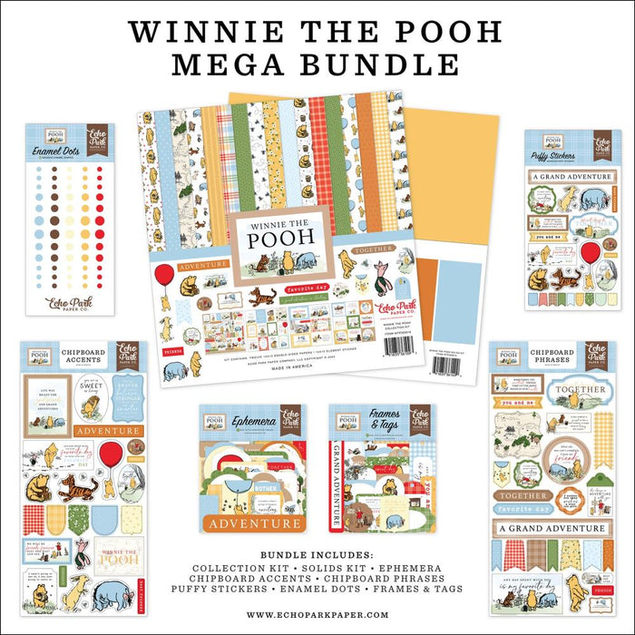 Echo Park Mega Bundle Collection Winnie The Pooh