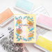 Greeting Card using The Pinkfresh Studio Best Wishes stamps, stencils and dies