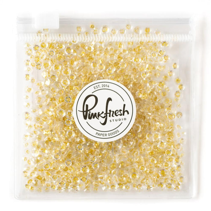 Pinkfresh&nbsp;Glitter Drops Clear with Gold Dust