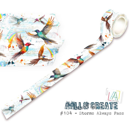 AAll &amp; Create Washi Tape Storms Always Pass #104