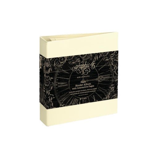 Graphic 45 Binder Album Ivory