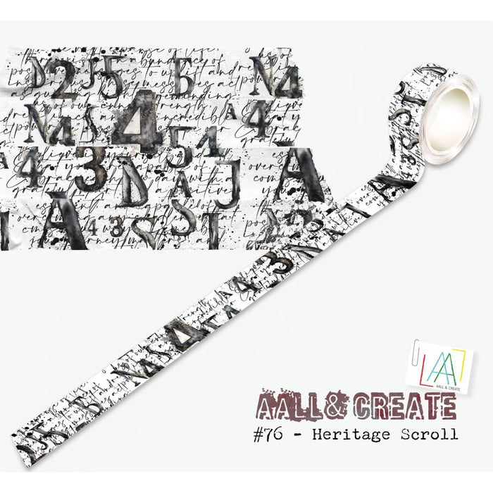 AAll &amp; Create Washi Tape Heritage Scroll #76