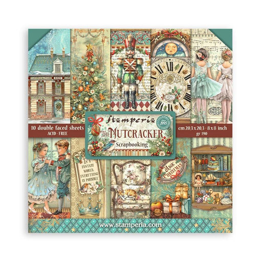 Stamperia The Nutcracker Selection Pack 8"x8"