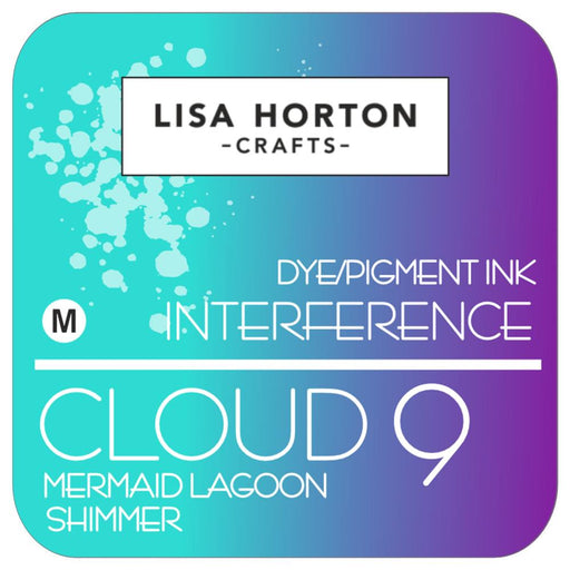 LISA HORTON CRAFTS CLOUD 9 INTERFERENCE INK MERMAID LAGOON SHIMMER