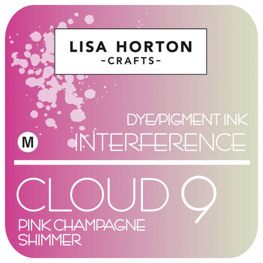 LISA HORTON CRAFTS CLOUD 9 INTERFERENCE INK PINK CHAMPAGNE SHIMMER