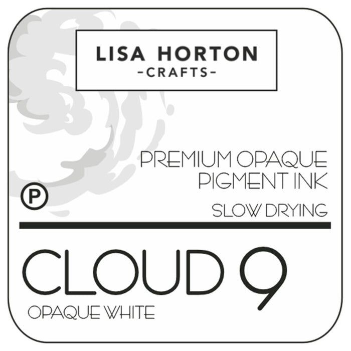 Lisa Horton Crafts Cloud 9 opaque white pigment ink