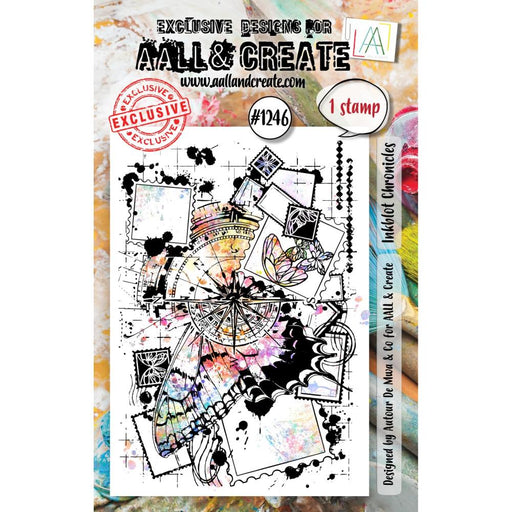 AAll &amp; Create Stamp Dot Dash Grid #1181