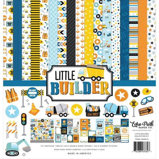 Echo Park paper Collection Little Builder