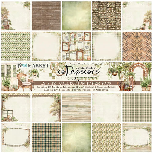 49 &amp; Market Collections Pack 12"x12" Cottagecore