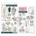 Prima Marketing Chipboard Stickers Serene Petals #671228
