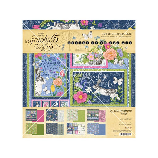 Graphic 45 Collection Pack 12"x12" Spring is in the Air