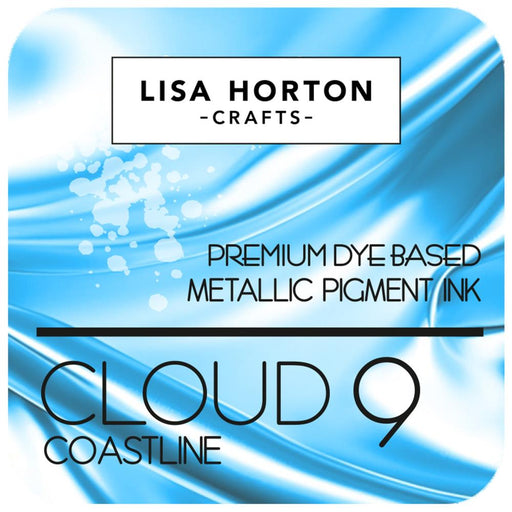 Lisa Horton Crafts Cloud 9 Metallic Ink Coastline
