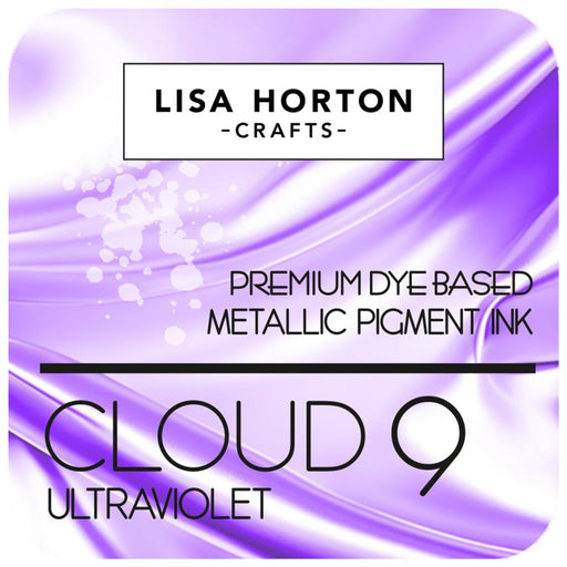 Lisa Horton Crafts Cloud 9 Metallic Ink Ultraviolet