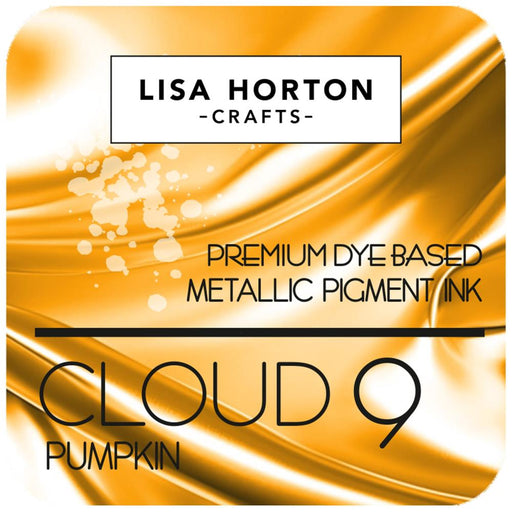 Lisa Horton Crafts Cloud 9 Metallic Ink Pumpkin