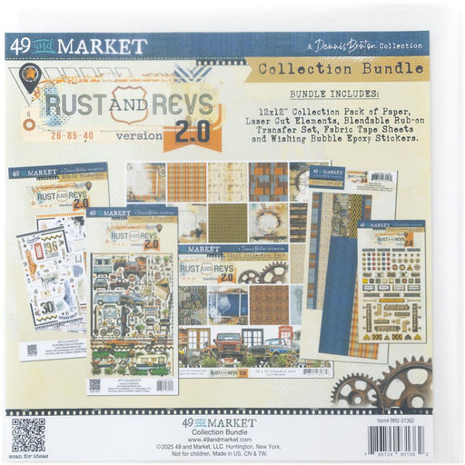 49 &amp; Market Collection Bundle &nbsp;12"x12" Rust and Revs 2.0