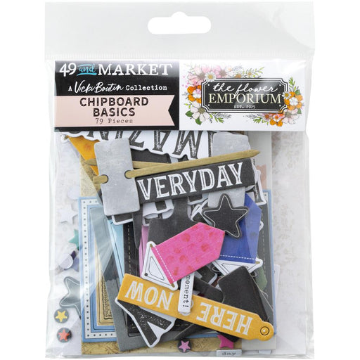 Vicki Boutin Chipboard Shapes The Flower Emporium