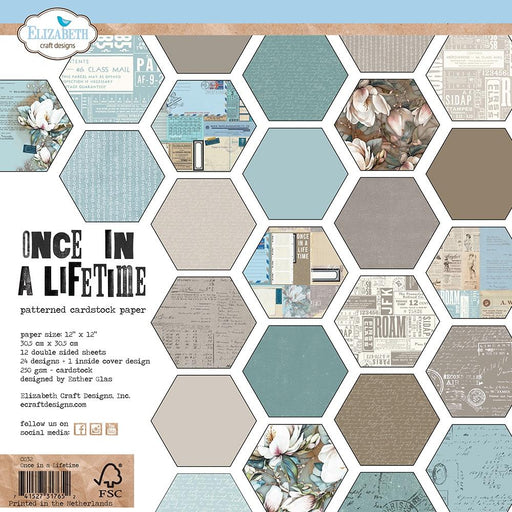 ELIZABETH CRAFTS PAPER COLLECTION PACK ONCE IN A LIFETIME