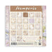 Stamperia Quiet Days 12x12 paper collection with 10 double-sided sheets featuring soft florals and cosy home designs.