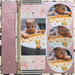 Double Page Layout Scrapbooking Kit, thoughtfully designed using papers from Elizabeth Craft.