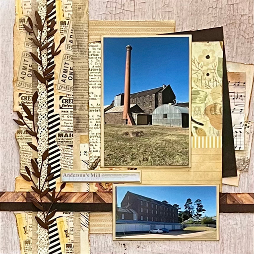 Double Page Layout Scrapbooking Kit, thoughtfully designed using papers from Photoplay.
