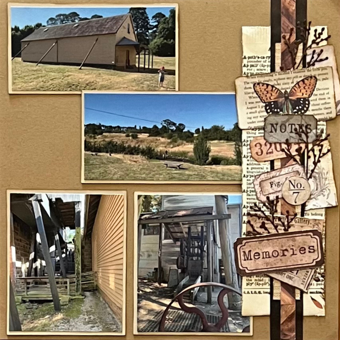 Double Page Layout Scrapbooking Kit, thoughtfully designed using papers from Photoplay.
