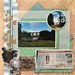 Brighton Double Page Layout Scrapbooking Kit, thoughtfully designed using papers from Bo Bunny.