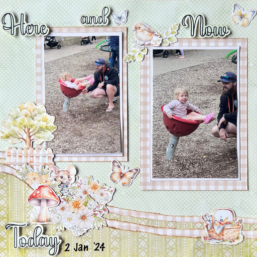 Picnic Double Page Layout Kit