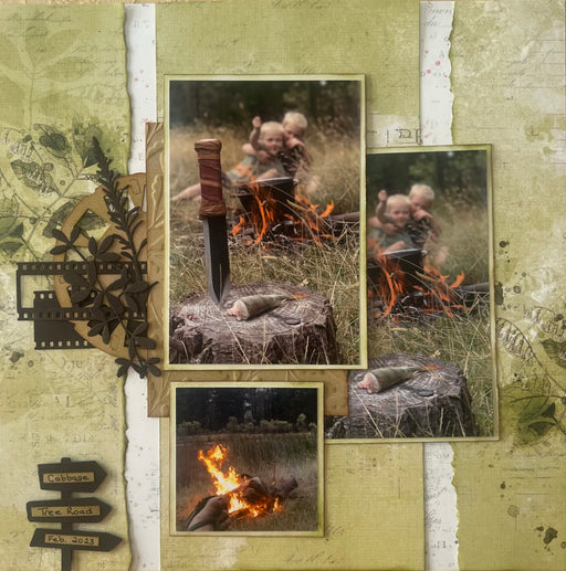 49 &amp; Market Grove Double Page Layout Kit.