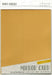 Craft Perfect A4 Satin Effect Mirror Cardstock Honey Gold