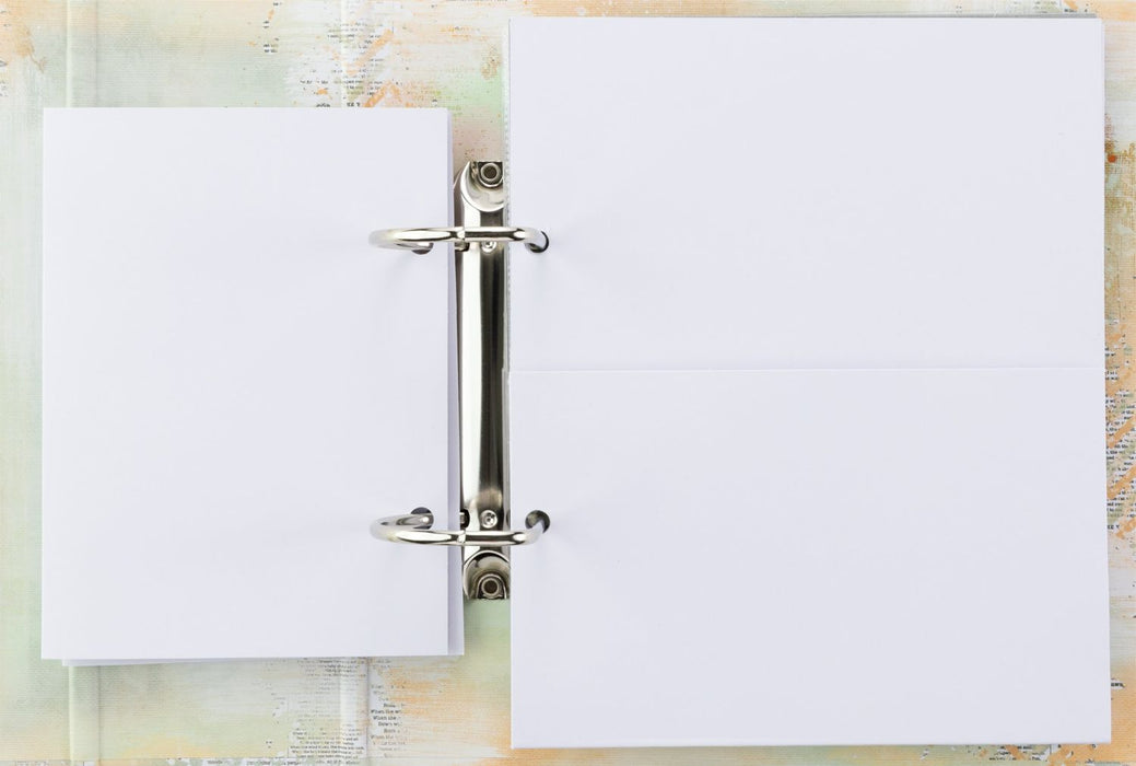 49 and Market Joanne Bain Little Dreamer and Little Celebrations Foundations Essential Binder Kit peach and cream 6x8 album.